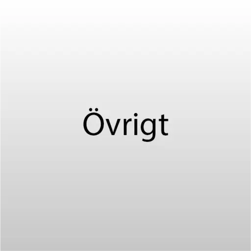 Övrigt